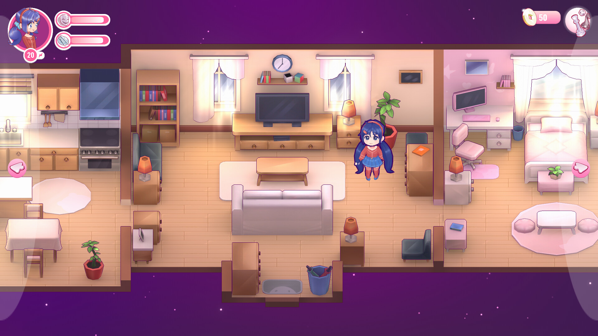 MiSide Platform Gaming Online Terbaik Layar komputer menampilkan platform MiSide dengan berbagai game online populer