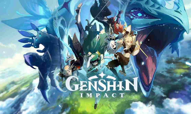 Karakter utama Genshin Impact menjelajahi dunia Teyvat dalam game online paling populer tahun 2025
