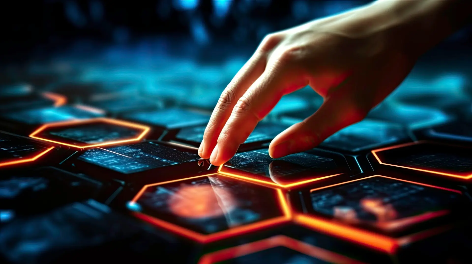 Industri Game Modern dan Revolusi Digital Global Ilustrasi industri game digital modern dengan teknologi virtual dan pemain online