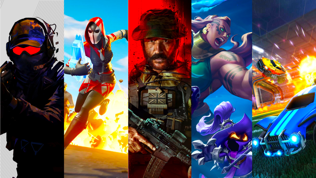 Tim profesional League of Legends bertanding di turnamen esports