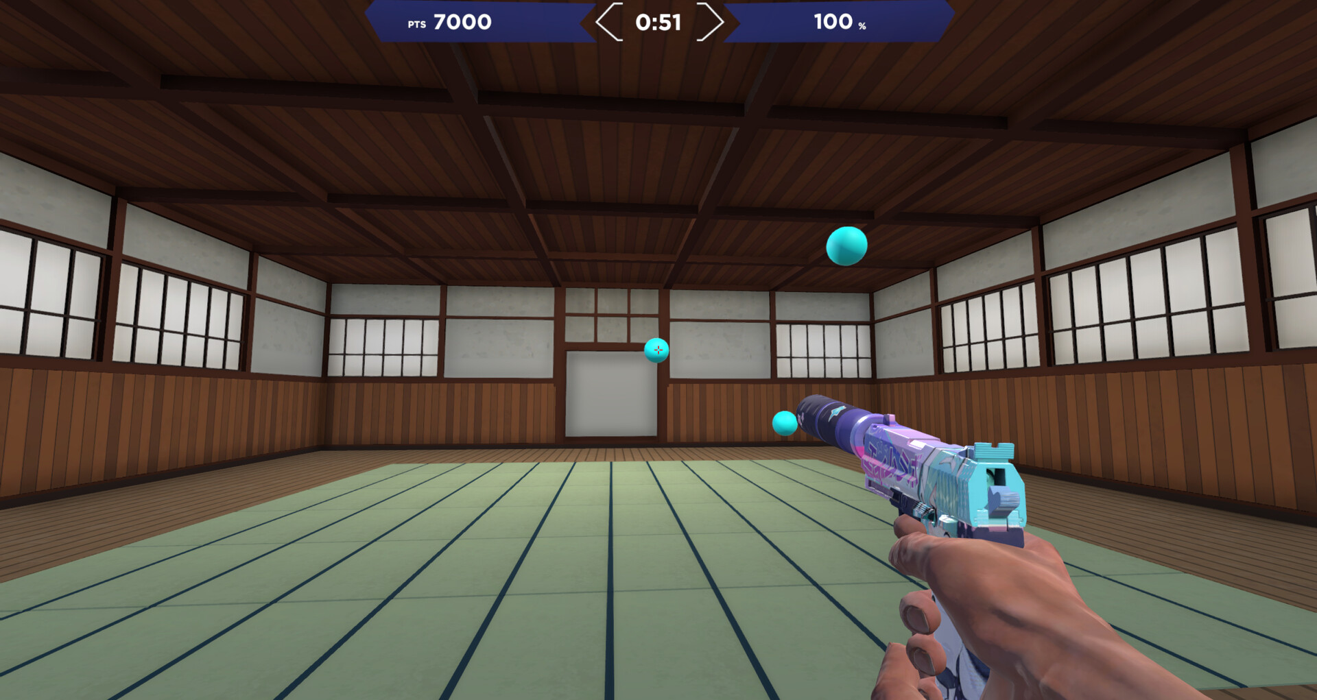 Aimlabs Latihan Akurasi Pemula Gamer sedang menggunakan Aimlabs untuk latihan akurasi menembak di komputer