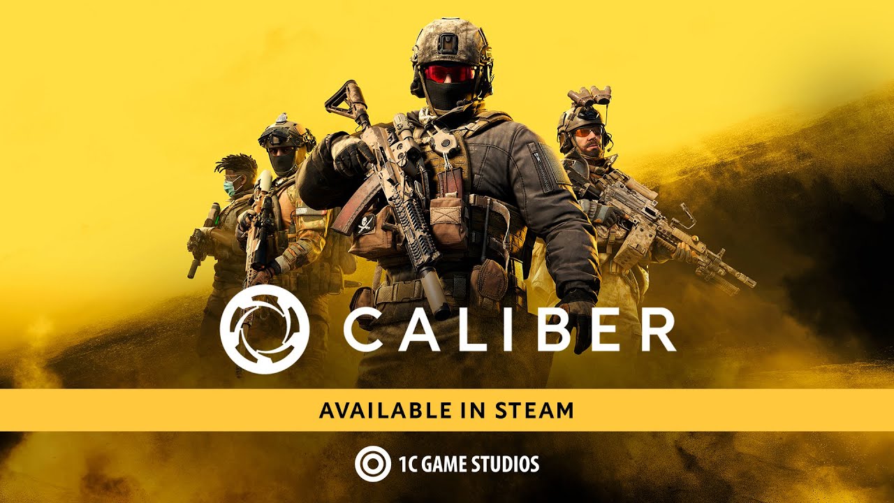 Caliber Steam Gameplay Taktis FPS Pemain bermain Caliber di Steam dengan strategi tim dan tembakan presisi