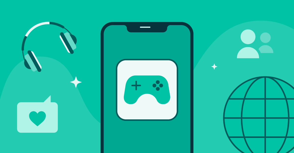 Gen Z dan Milenial bermain aplikasi social gaming di smartphone mereka