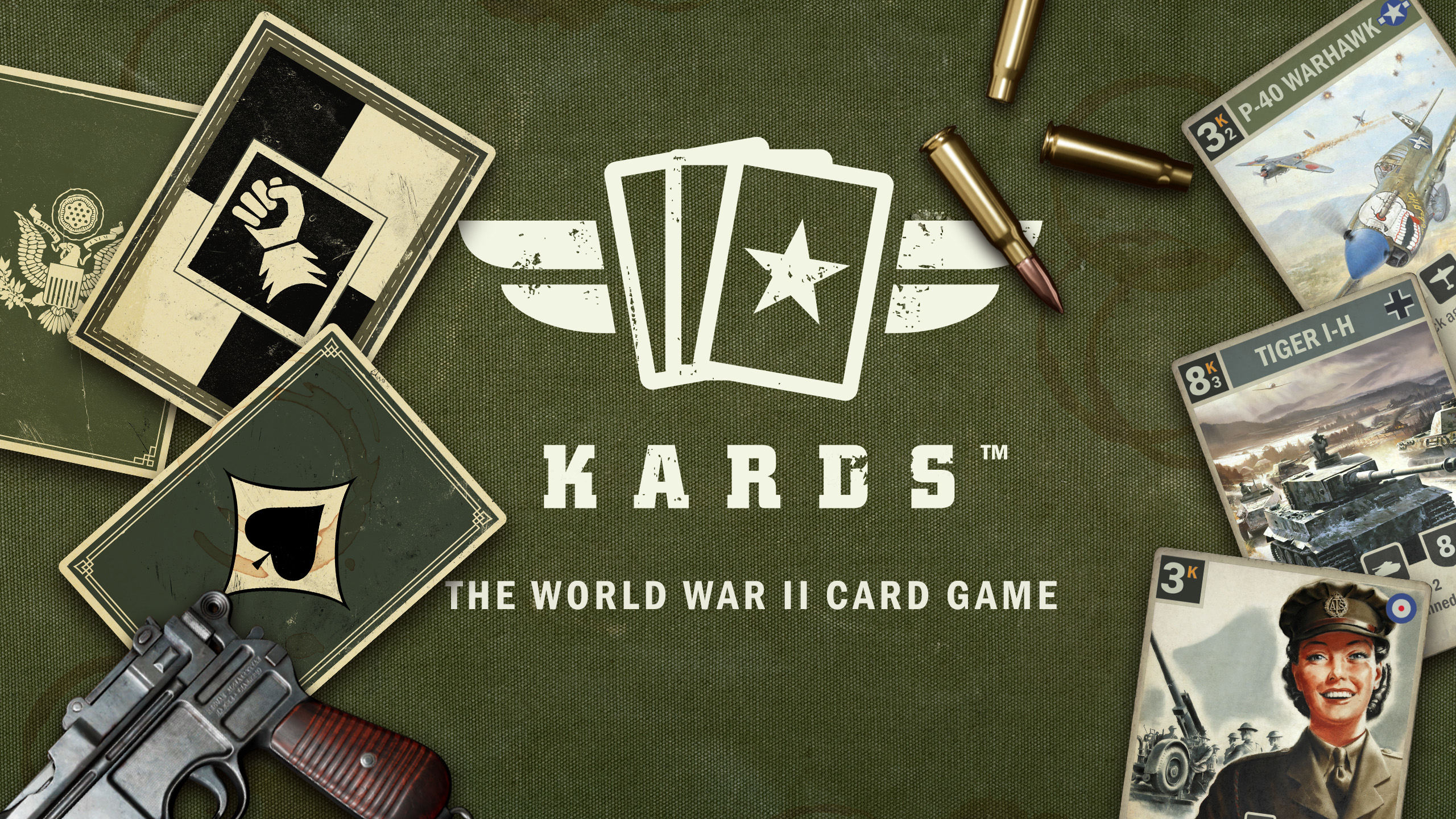 KARDS game strategi WW2 dengan kartu militer dan unit perang digital