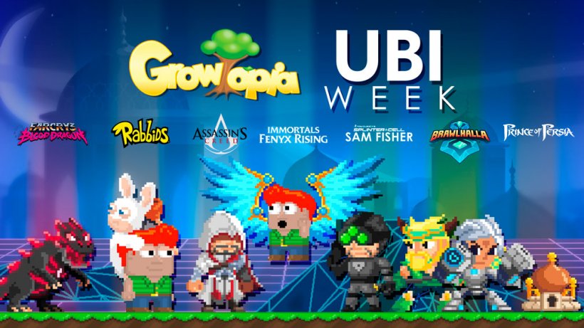 Panduan Growtopia Cara Cepat Naik Level dan Mendapatkan World Locks Ilustrasi gameplay Growtopia dengan pemain farming dan mengumpulkan World Locks