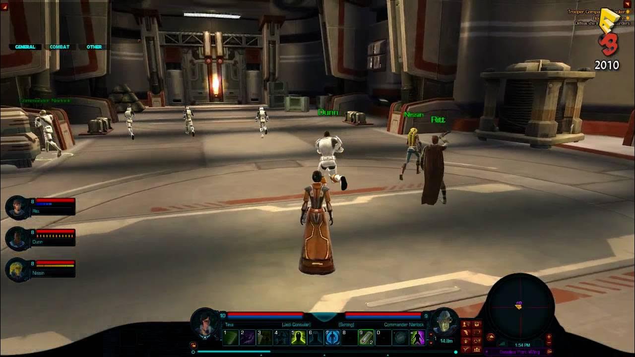 STAR WARS™: The Old Republic™ karakter Jedi dan Sith bertarung di galaksi SWTOR