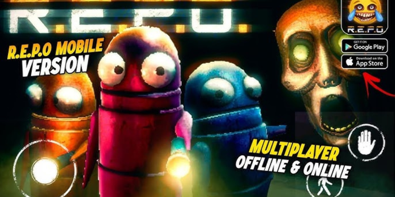 R.E.P.O. Karakter Utama dalam Pertempuran R.E.P.O. sedang bertempur di arena game