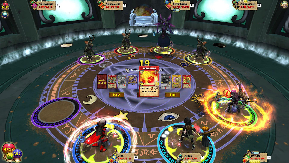 Wizard101-Gameplay-Seru Gameplay Wizard101 dengan duel kartu sihir yang menantang
