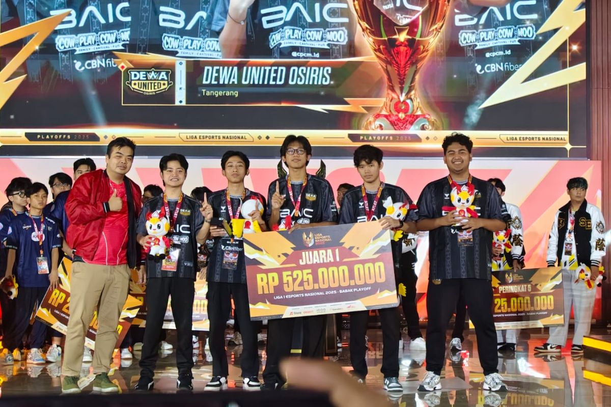 Alter Ego tim esports juara PMGC 2025 dengan Ares, Levi, dan Vyn
