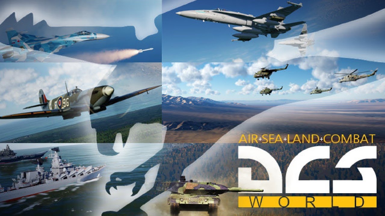 DCS World Steam Edition Gameplay PC Realistis DCS World Steam Edition simulasi penerbangan PC realistis dengan jet tempur dan helikopter