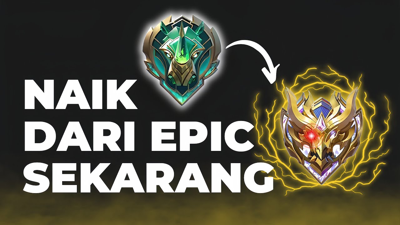 Pemain Mobile Legends bermain hero favorit di rank Epic