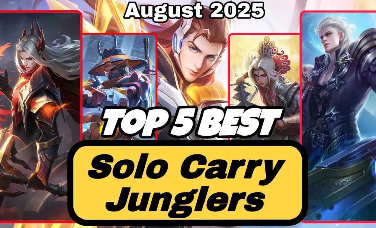 Lancelot jungler solo carry Mobile Legends Season 37 siap push rank Mythic