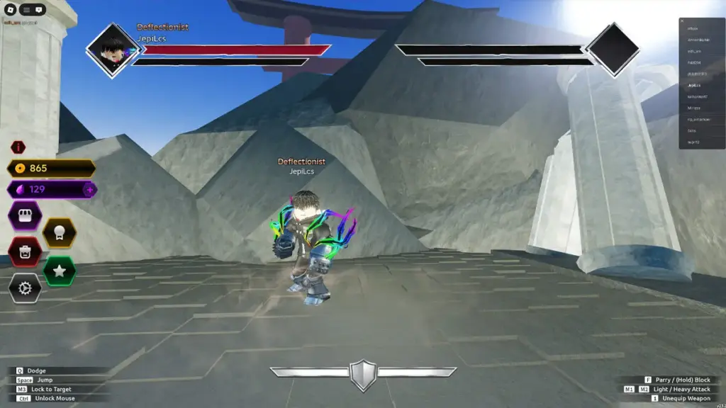 Redeem Code Dueling Grounds Roblox Desember 2025 Pemain Roblox menukarkan redeem code Dueling Grounds Desember 2025