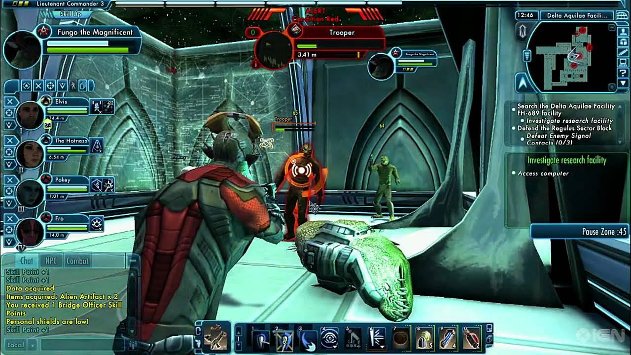 Star Trek Online Kapal Luar Angkasa Kapal luar angkasa Star Trek Online menjelajahi galaksi