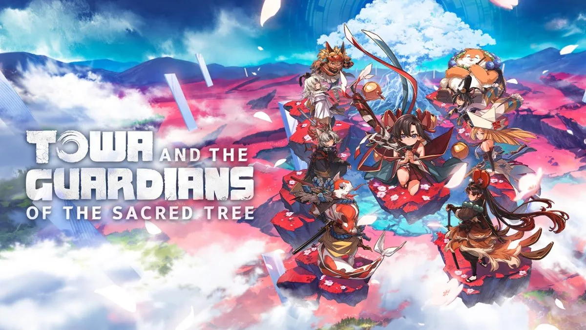 Towa and the Guardians of the Sacred Tree roguelite RPG mitologi Jepang