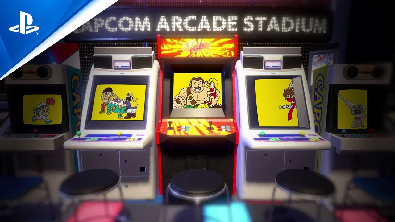 Gameplay Capcom Arcade Stadium menampilkan game klasik arcade di PC dan konsol