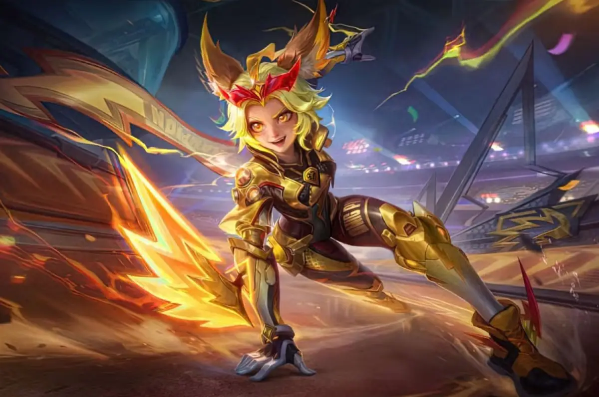 Skin Joy M6 Champion dan Beatrix Sky Force Maverick Mobile Legends ONIC PH