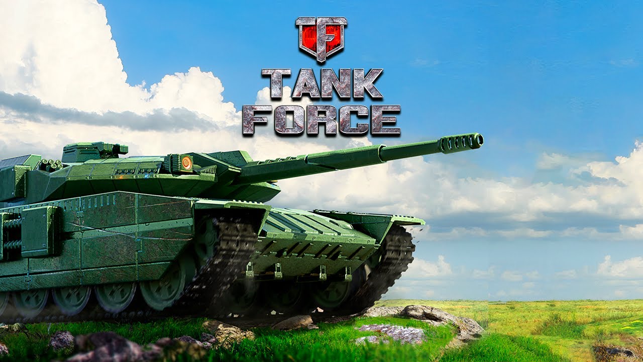 Pertempuran tank multiplayer di arena game Tank Force dengan strategi dan upgrade tank