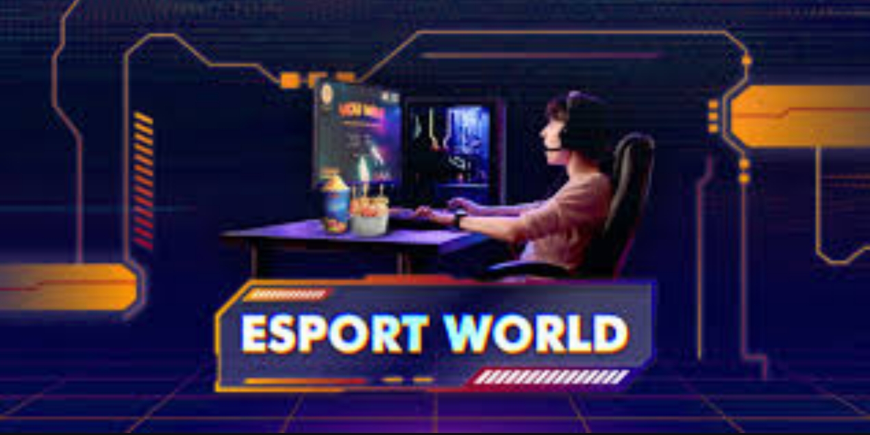 Pemain esports Indonesia sedang bertanding dalam turnamen game online profesional dengan suasana kompetitif