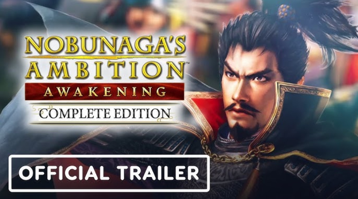 Gameplay NOBUNAGA'S AMBITION Awakening dengan peta strategi Jepang feodal dan pasukan perang