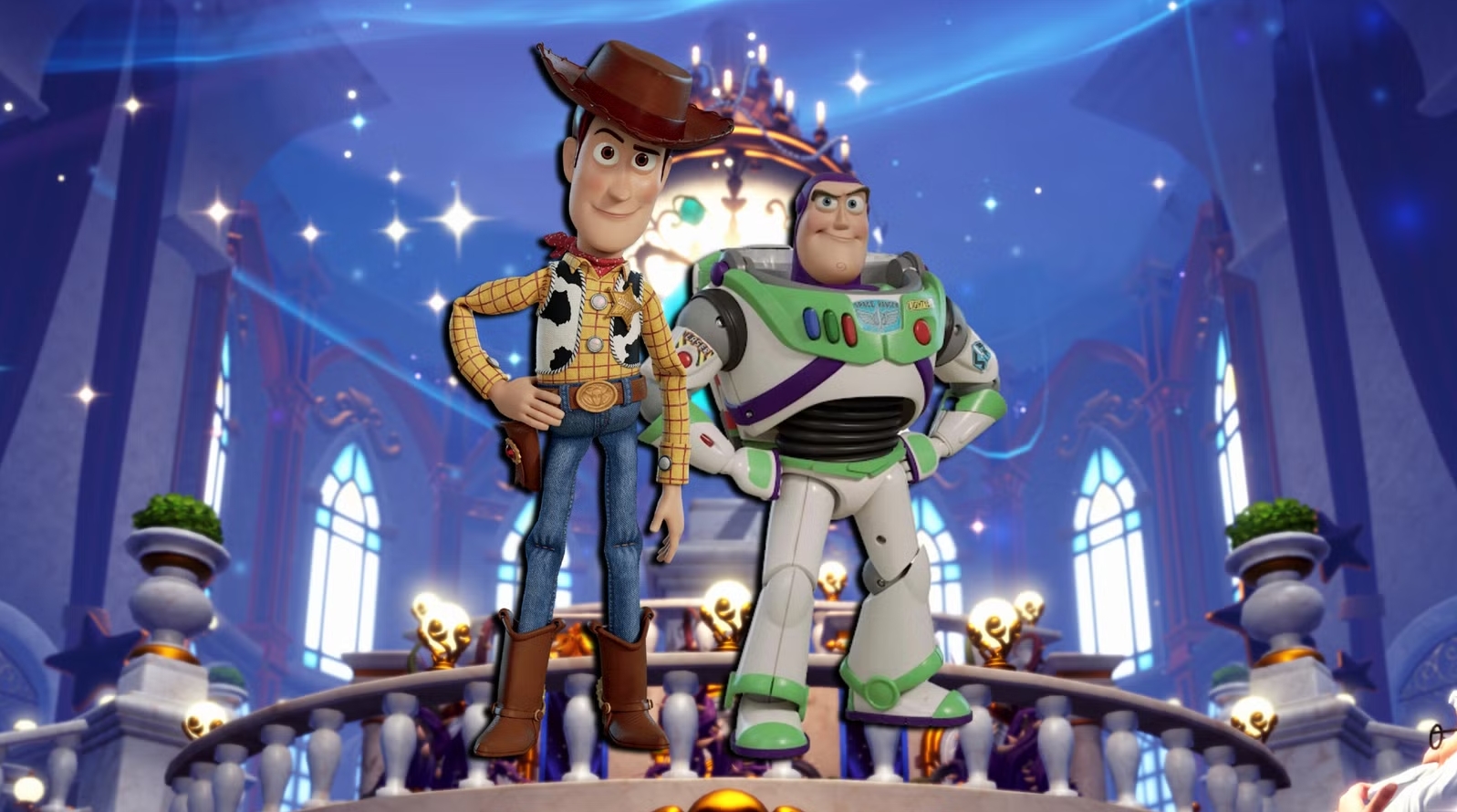 Karakter Disney sedang beraktivitas di Disney Dreamlight Valley