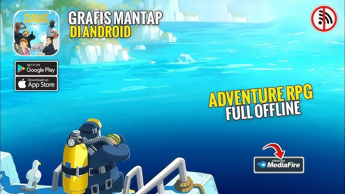 DAVE THE DIVER sedang menjelajahi laut dalam sambil menangkap ikan langka