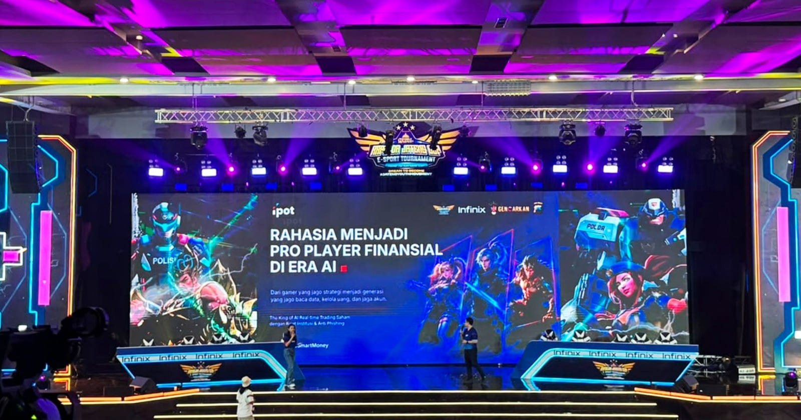 Komunitas e-sport Indonesia dengan gamer profesional dalam dunia gaming kompetitif modern