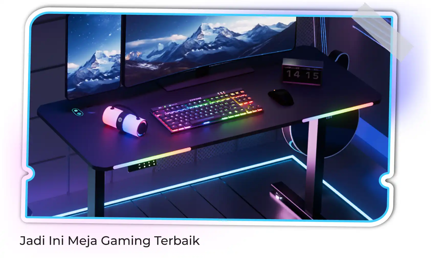 Teknologi gaming modern menggunakan perangkat gaming canggih untuk pengalaman bermain terbaik